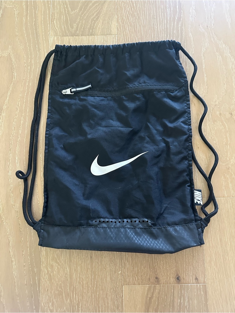 Nike Bag Mens Athletic Drawstring Bag Soccer Football Track and Field Backpack
